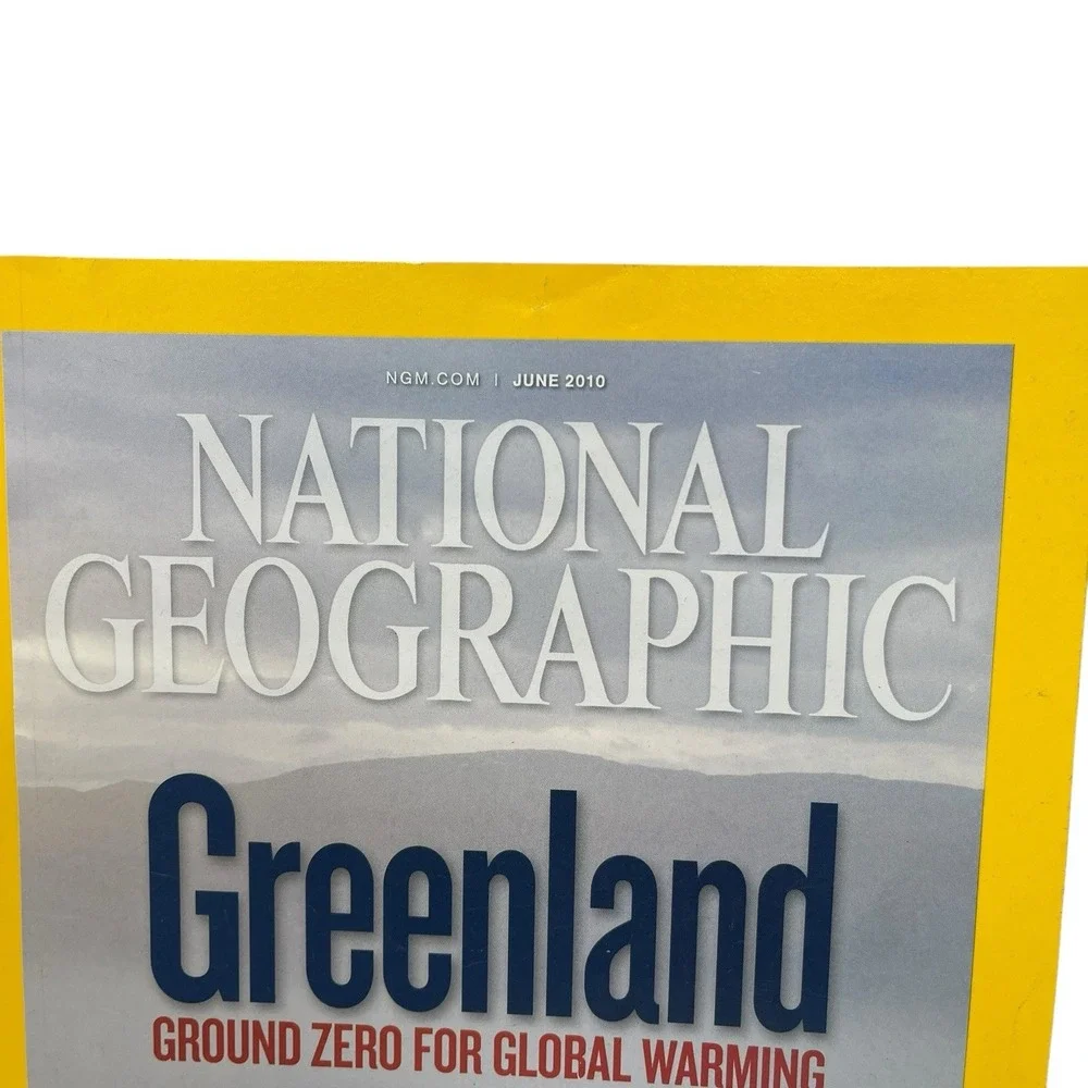 National Geographic Magazine June 2010 Greenland Global Warming, Kangaroo, Caves